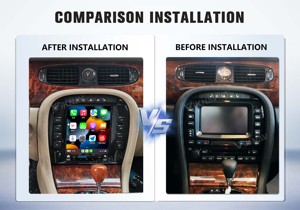 <span class=keywords><strong>Autoradio</strong></span> Android Viknav pour Jaguar XJ 2004-2008, écran tactile, mise à niveau de l'<span class=keywords><strong>autoradio</strong></span>, Android Auto sans fil, CarPlay, navigation GPS, unité principale - Product Image 2