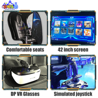 Simulador de Vuelo de Helicóptero 9D VR Inmersivo, Atracción de Entretenimiento para Niños en Interiores, para el Hogar y Centros Comerciales
