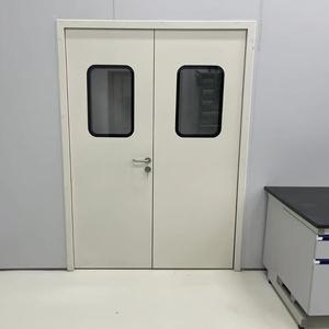 <span class=keywords><strong>Porte</strong></span> en acier pour atelier sans poussière, antibactérienne et étanche aux intempéries, idéale pour les laboratoires médicaux - Product Image 1