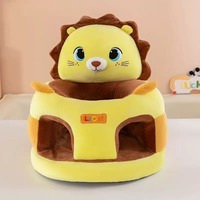 Nouveau Siège d'apprentissage pour bébé, Fauteuil-canapé en peluche lapin, Chaise d'apprentissage anti-chute pour nourrisson, Chaise d'apprentissage confortable pour bébé