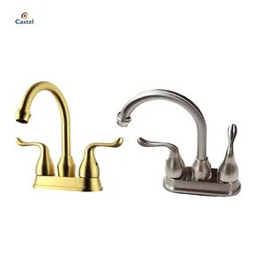 Higher Cost Performance 4 Inch Double Handle Hot Cold Mixer Basin Taps And Basin Tap For Hot And Cold Water