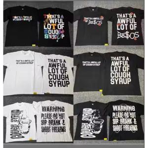 That's A Awful Lot Of Be$os T-Shirt pour hommes, vêtements décontractés en coton noir - Product Image 2