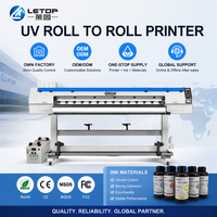 Imprimante numérique UV Roll-to-Roll LETOP XP600 I3200-U1 pour impression jet d'encre, machine industrielle pour bannières publicitaires