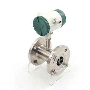 Misuratore di portata a turbina di alta qualità in acciaio inox 4-20mA + uscita HART 0.2% FS precisione misuratore di portata a turbina con Display digitale - Product Image 5