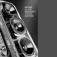 Amplificateur de guitare à tubes 160W avec haut-parleur, qualité sonore Hi-Fi et design rétro