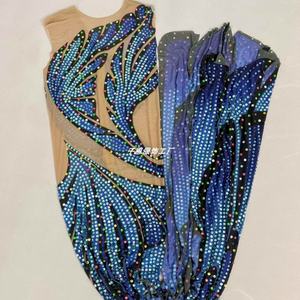 Sexy Schmetterlings-Paillettenkleid mit Empire-Taille, Bodenlang, Ballkleid, Abendkleid mit Hohem Schlitz, <span class=keywords><strong>Prom</strong></span>-Party-Outfit, Fotoshooting-Kleidung - Product Image 6