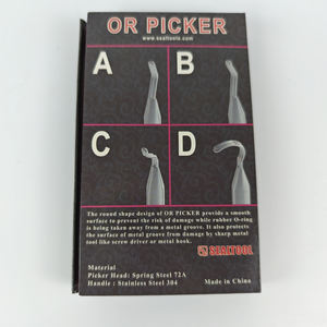 SEALTECH SEALTOOLプロフェッショナルシールリングハンドパワー<span class=keywords><strong>O</strong></span>リングシールツール取り外しピック<span class=keywords><strong>O</strong></span>リング取り外しツールまたは<span class=keywords><strong>PICKER</strong></span> - Product Image 3