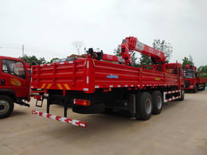 Grúa Montada en Camión Shacman Changxing de 12 Toneladas, Grúa Pequeña Faw, Remolque con Control Remoto, Elevador de Motor, Grúa de Elevación - Product Image 6