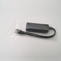 Injecteur/Diviseur PoE Gigabit USB-C Actif IEEE802.3af 10/100/1000 Mbps 48V vers 5V 3A pour Raspberry Pi et Tablettes