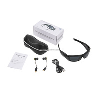 Lunettes de soleil sportives avec caméra vidéo, enregistreur sans fil et écouteurs MP3 intégrés