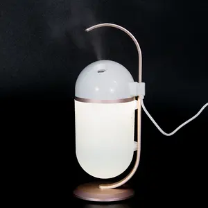 Multifunctional LED Humidifier table lamps ABS+PC touch dimmer RGB table lamp light mist spray desk lamp for bedside