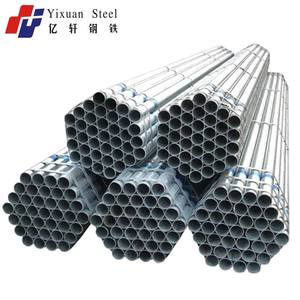 Tubería <span class=keywords><strong>de</strong></span> <span class=keywords><strong>Acero</strong></span> <span class=keywords><strong>Galvanizado</strong></span> por Inmersión en Caliente, Tamaños 1/2, 3/4, 1'' y 2'', Tubería GI Pre-Galvanizada <span class=keywords><strong>de</strong></span> 38.1mm y 48.3mm, Precio - Product Image 1