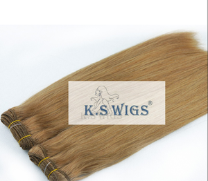 Extensiones de Cabello Humano Remy, Cabello Lacio Brasileño, Tejido Doble a Máquina, Puntas Naturales, Cabello Humano Real para Salón de Belleza - Product Image 4