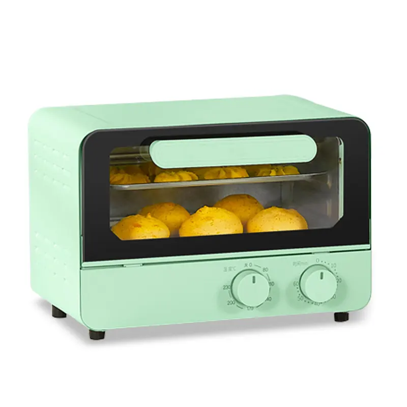 1050W With Bakeware 12L Galvanized Sheet Baking GOGOUP Mini Oven Household Multifunctional Electric Toaster Oven 