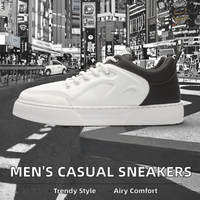 Baskets basses décontractées pour hommes style basketball – Chaussures de sport polyvalentes, tendance et respirantes, antidérapantes et résistantes à l'usure