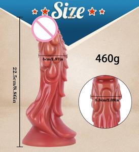 Holesales 8,86 Inch ealistic Nimal ex roduct rrtifcial Enis ilicono og UGE ilildo para omen - Product Image 6
