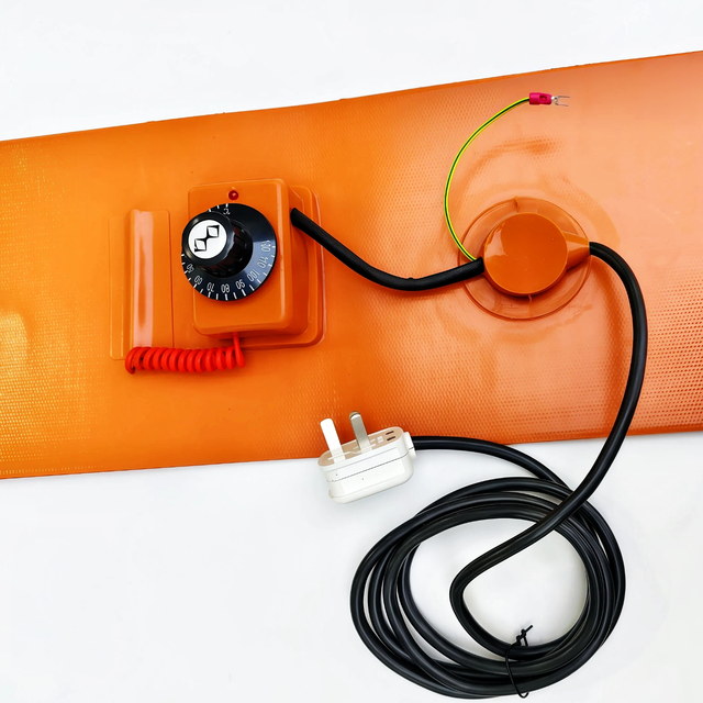 Flexible Silicone Rubber Heating Cable for Industrial Tank & Barrel Heating - Durable & Chemical Resistant