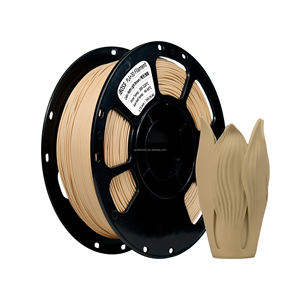 طابعة غير لامعة ثلاثية الأبعاد من Iboss <span class=keywords><strong>Filament</strong></span> + 1 Warping بني فاتح منخفض Stong لصنع النماذج - Product Image 1