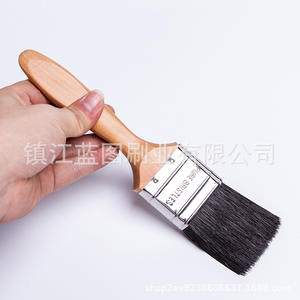 Pincel de cerdas de cerdo con mango de hemu de 18-26 mm para pintura artística y uso doméstico - Product Image 2