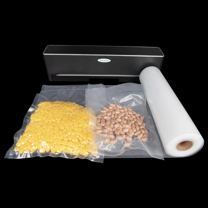 Food vacuum transparent bag PA PE Saver vacuum seal food packaging bag add 30 percent Recycle Material
