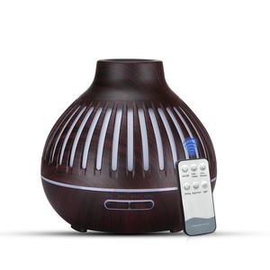 Meilleures ventes Humidificateur d'air 400 ml avec diffuseur d'huiles essentielles LED multicolore Utilisation domestique et commerciale Prise US Garantie 1 an - Product Image 1