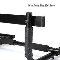 Barre de musculation pour le haut du corps à fixer sur les portes, barres de traction, parallettes, barre de musculation pour porte, barre de traction pour la maison