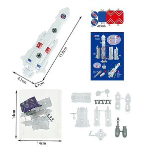 Vente en gros <span class=keywords><strong>de</strong></span> cadeaux gratuits pour enfants : Jouets éducatifs <span class=keywords><strong>de</strong></span> la <span class=keywords><strong>série</strong></span> spatiale, modèle <span class=keywords><strong>de</strong></span> véhicule <span class=keywords><strong>de</strong></span> lancement à assembler soi-même - Product Image 1
