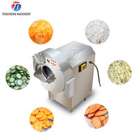 Automatische Commerciële Wortelsnijmachine Van Gemberaardappel Fruitkool Wortelsnijmachine