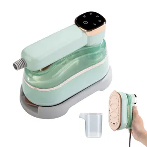 Portable Mini Steam Iron For Clothes Foldable Handheld Electric Ironer Wet Dry Garment Steamer Ironing Machine Travel Home Use