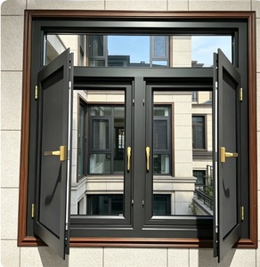 Portes et fenêtres à battants en aluminium à rupture de pont thermique, triple vitrage, double vitrage, pour maison passive, à haute efficacité énergétique - Product Image 4
