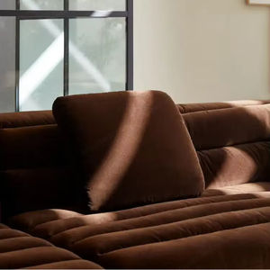 Sofá Modular en Forma de L de Tela de Pana de Lujo Moderno Disen, Sofá Modular de Tela, Sofá Curvo, Sofá con Descuento para Villa - Product Image 4