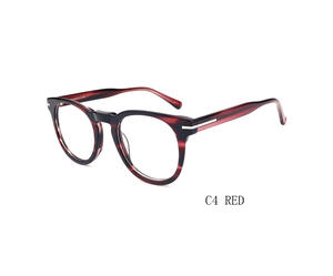 제조사 이탈리아 빈티지 아세테이트 광학 안경 안경 유행 프레임 남성 하이 퀄리티 사각 안경 - Product Image 6