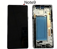 Für Samsung NOTE9/G960 OLED/TFT LCD Touchscreen-Display mit Rahmen für Handy-Reparatur & Ersatz 1 Jahr Garantie