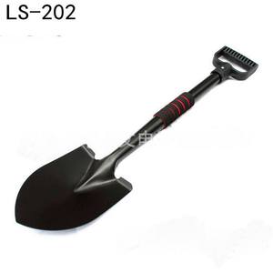 Outdoor Multi Function Shovel Black Round Head <b>Square</b> Head LS 202 Camping <b>Tool</b> Wholesale - Product Image 4