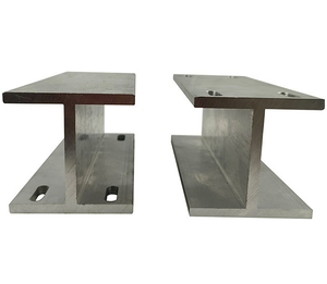 Hoge Kwaliteit 6063 T5 6061 T6 7075 T6 Custom Formaat Aluminium H Beam Aluminium Producten Voor Industriële Rails - Product Image 4