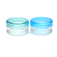 Pot cosmétique vide 3ml 5ml Pot de crème transparent en plastique