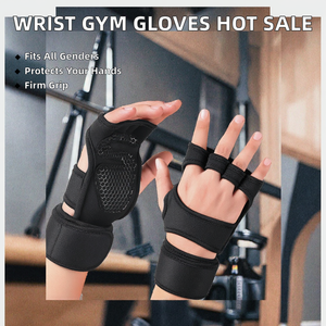 Guantes de Gimnasio Personalizados de Neopreno sin Dedos con Cierre de Cordones, Agarre Fuerte Antideslizante para Entrenamiento Cruzado Unisex - Product Image 2