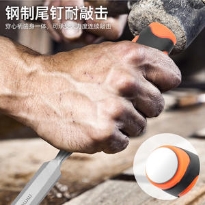 Ensemble de 10 ciseaux à bois Hi-Spec 19 mm, 25 mm, 32 mm avec manche anti-choc pour la menuiserie - Product Image 5