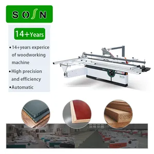 Máquina de serra de painel de mesa deslizante de 45 graus para madeira de corte de precisão para a fabricação de armários de madeira