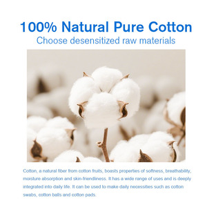 Wholesale Good Quality Natural Absorbent Cotton Sliver for Cotton Swab - Product Image 5