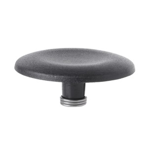 Audi Center <b>Console</b> Rotary Knob 8K0998068A Glossy <b>Black</b> Plastic Ergonomic Fitment - Product Image 2