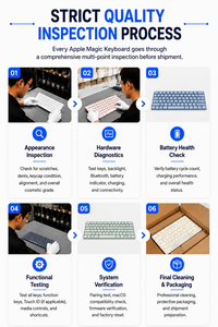 The Magic <b>Keyboard</b> A2449 with Touch ID is available for wireless iMac, MacBook Air, and MacBook Pro (purple) - Product Image 6