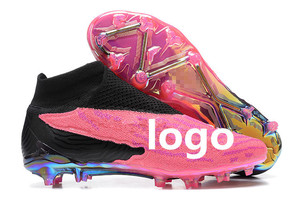 Phantom GX Football <strong>Shoe</strong> High Top Knitted Original Electroplated Sole FG Soccer <strong>Shoes</strong> - Product Image 3