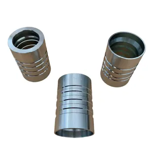 00110-A Carbon Steel Swaged Standard Ferrule For SAE100R1AT fittings Socket