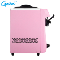 Prix de la machine à crème glacée propre automatique de pompe à air de couleur bonbon aux Philippines