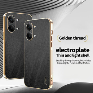 Étui de protection élégant en cuir électroplaqué Lichicase Premium pour vivo S60 T5 Pro IQOO 15T avec protection d'objectif - Product Image 4