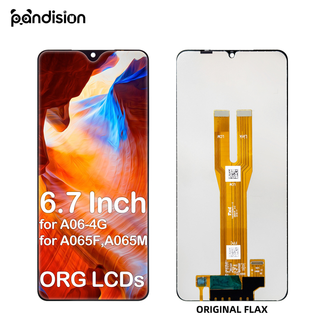 6.7" LCD Touch Screen Digitizer for A06 4G Mobile Phone (A065F/A065M) 1 Year Warranty Replacement Parts