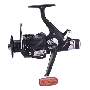 Aluminum Spool Spinning Fishing Reel With High Resistance 5.2:1 Gear Than Spool Spinning Saltwater Fishing Reel