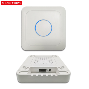 Wireless Gateway Router ABS <strong>Plastic</strong> <strong>Enclosure</strong> Ceiling Mounted AP 220x220x40mm Dimensions Gas Electronics Instrument <strong>Enclosure</strong> - Product Image 1