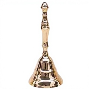 Campana decorativa de latón Premium de alta calidad con acabado pulido espejo y campana de llamada muy ligera - Product Image 1
